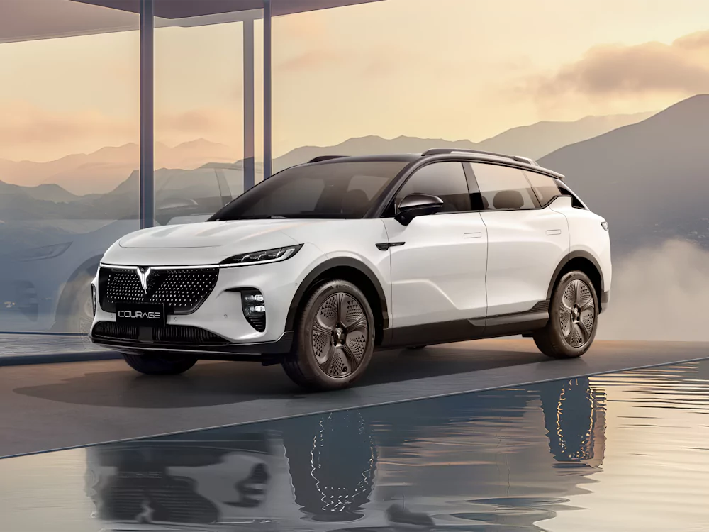 suv-voyah-courage SUV Voyah Courage em branco