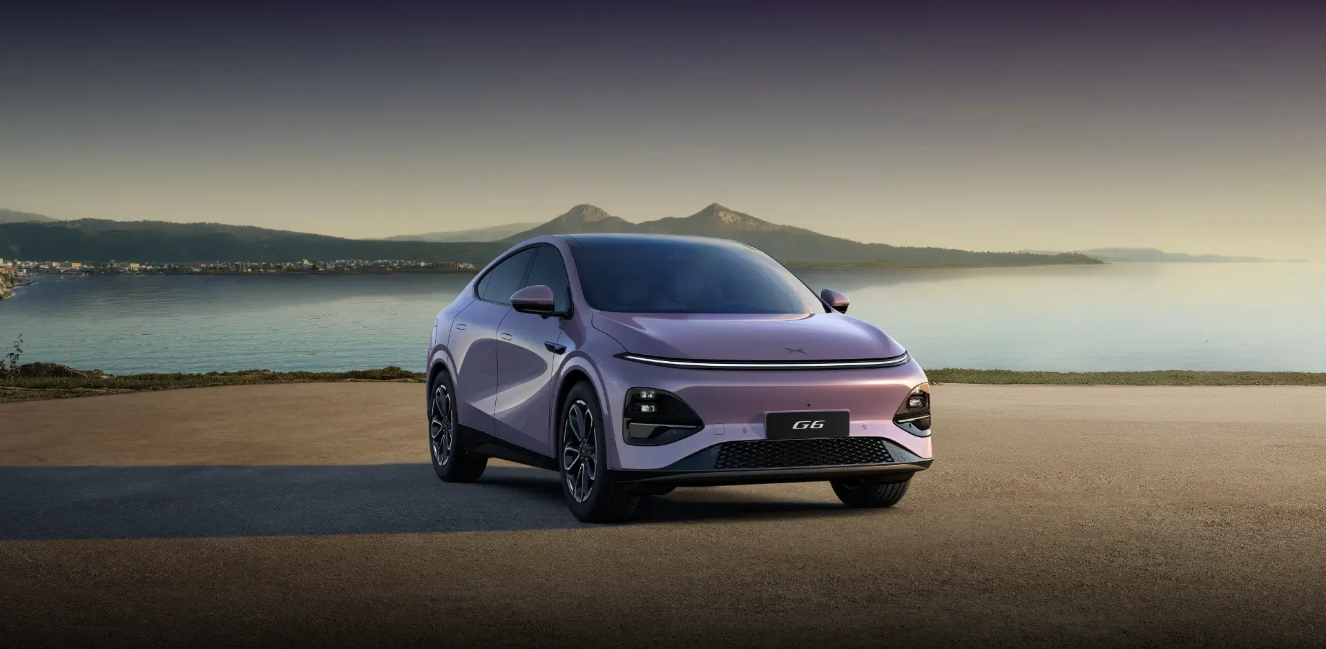 vista exterior do XPENG G6