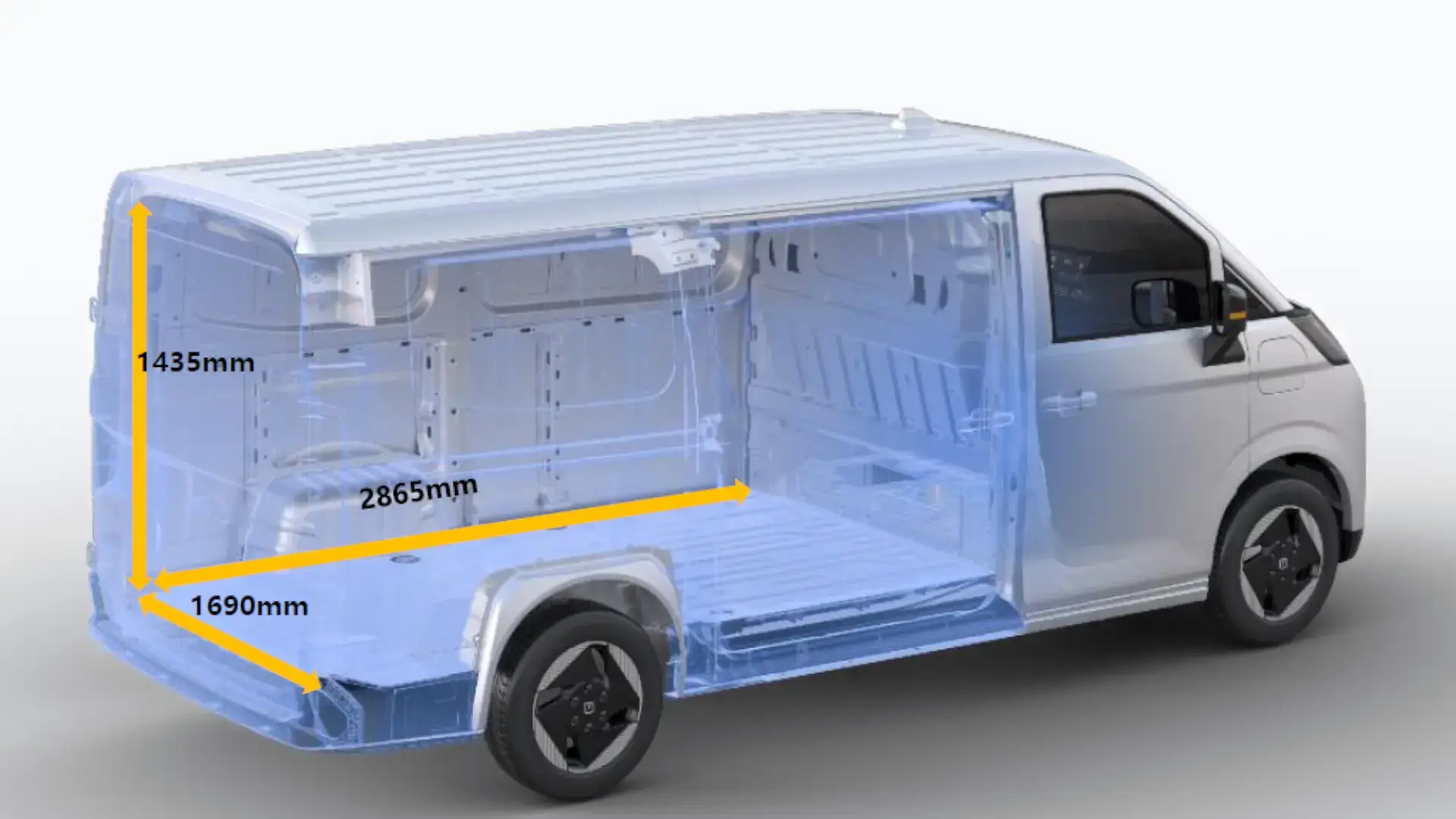 medidas interiores da Farizon V7E