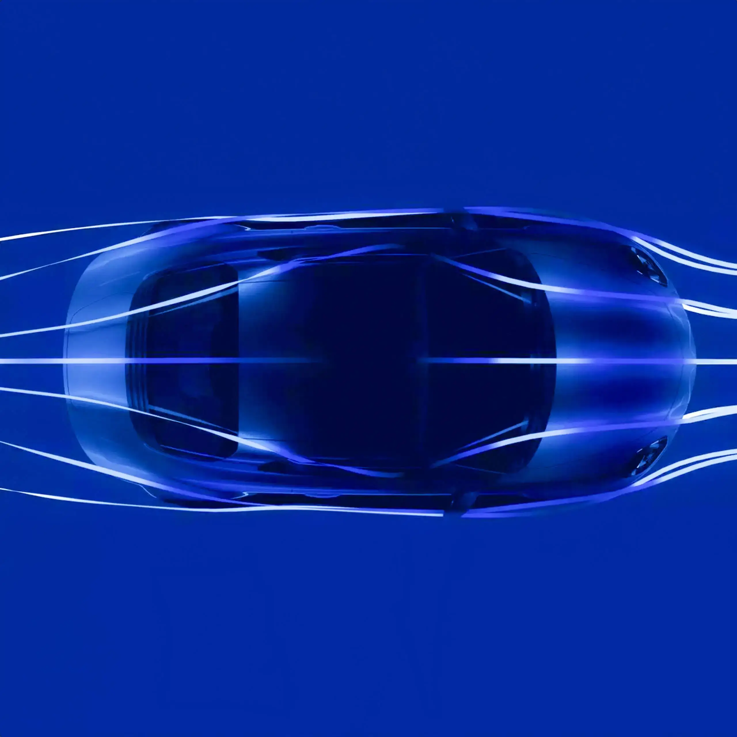 Vista da aerodinâmica do Alpine A110