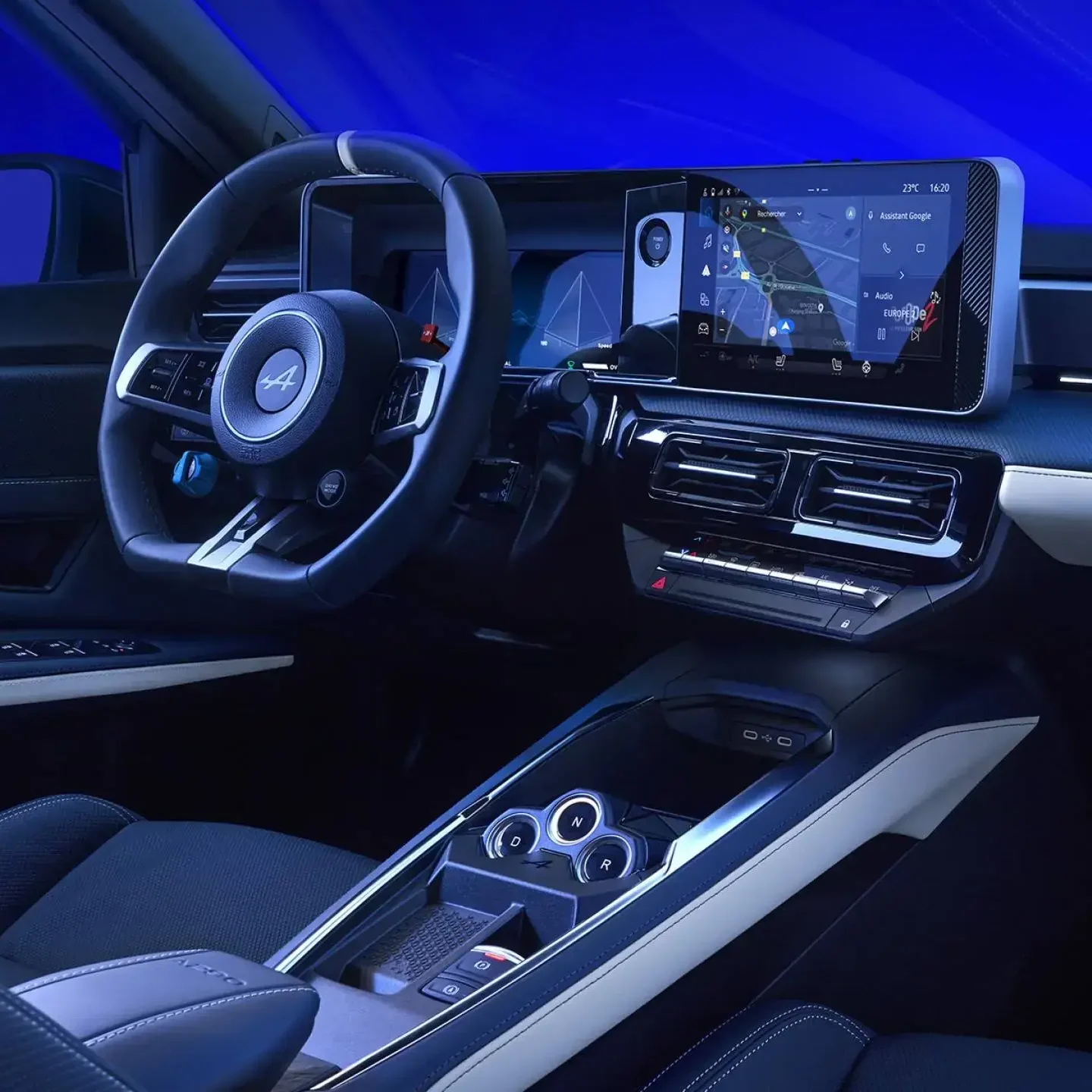 Interior e tecnologia do Alpine A110