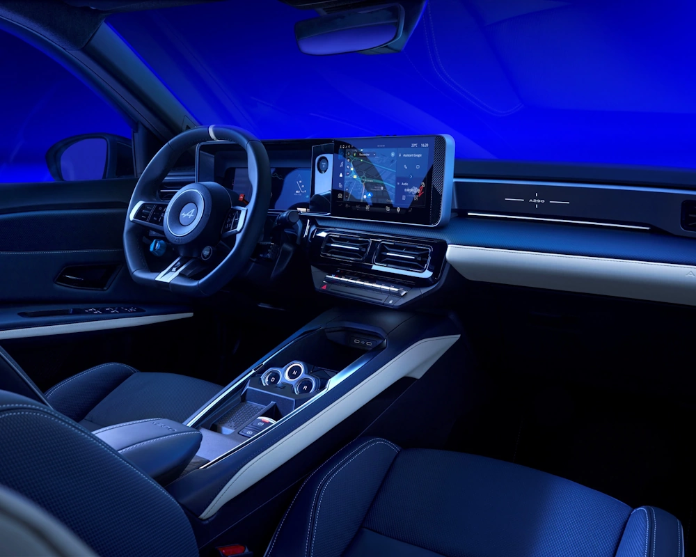 alpine-a290-interior interior Alpine A290