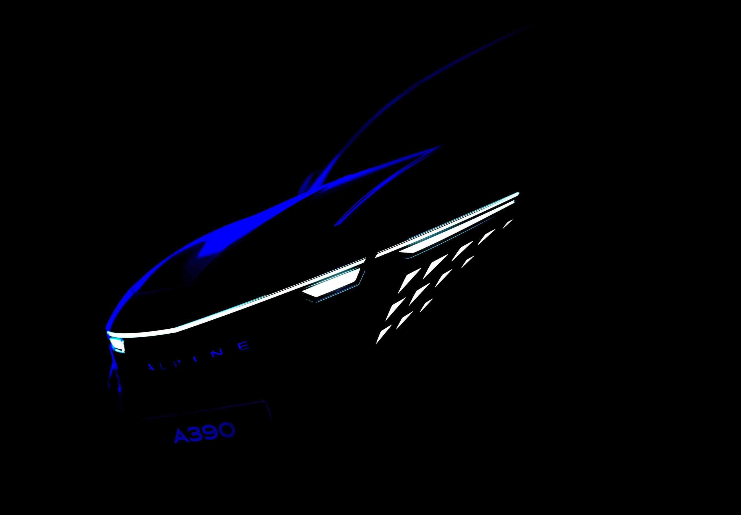 Alpine-A390 Alpine A390 Faróis