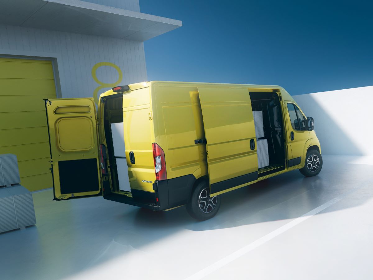Novo Opel Movano furgão comercial