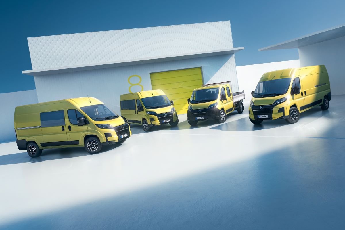 Versões e carroçarias Opel Movano