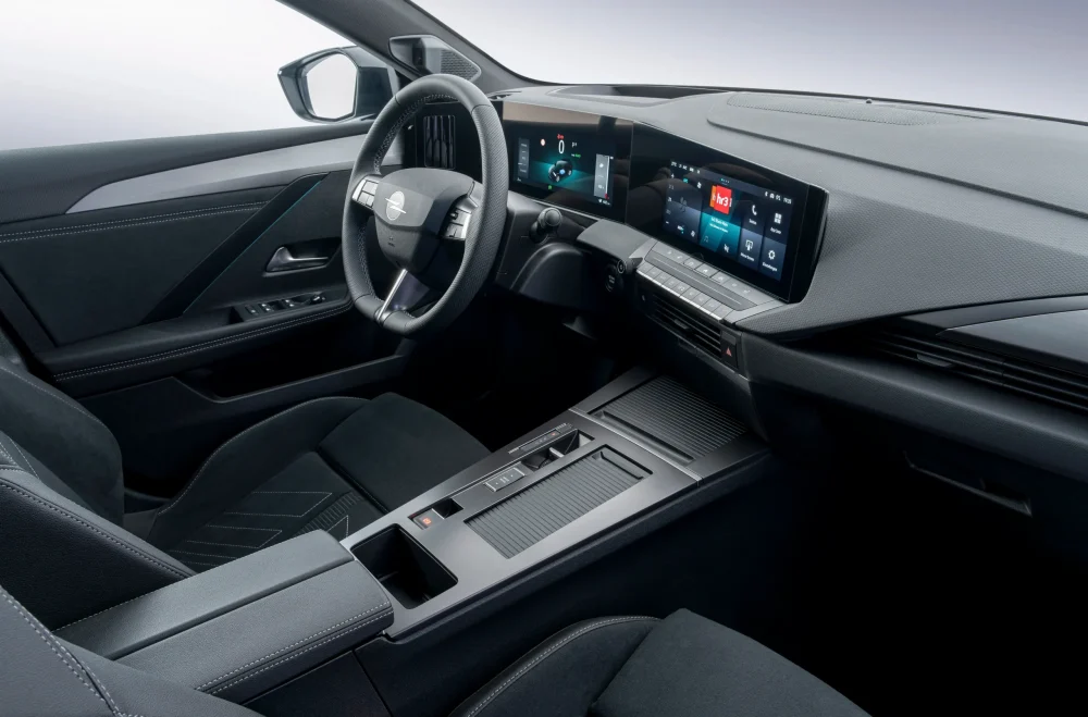 Interior do Opel Astra Sports Tourer