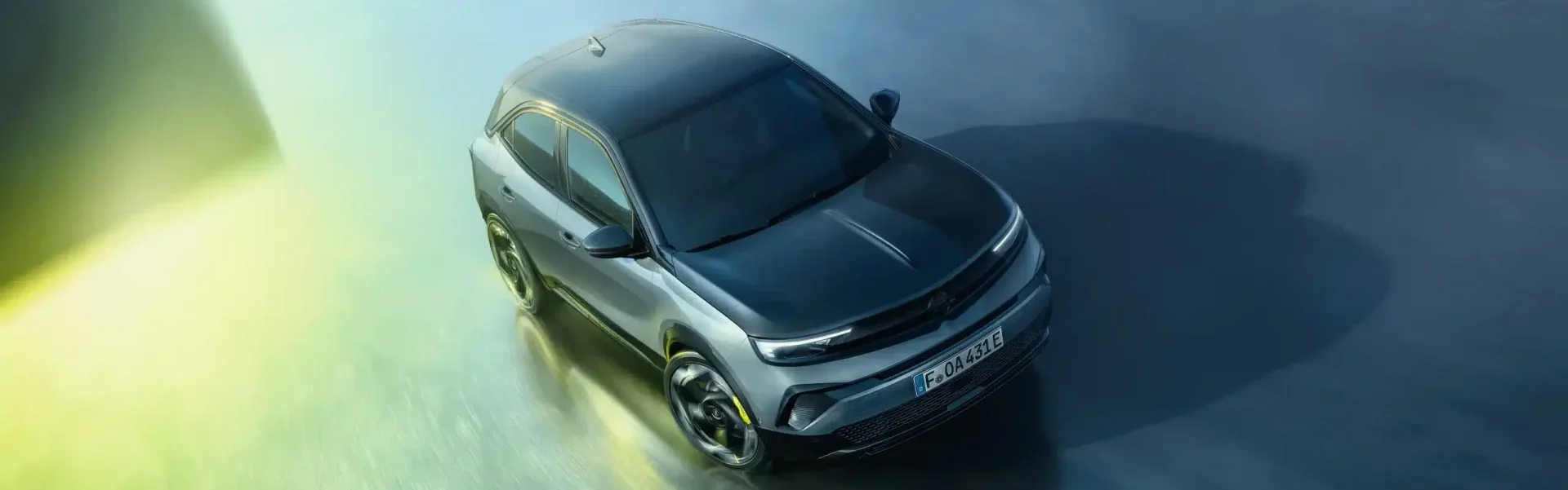 vista superior do Opel Mokka GSE