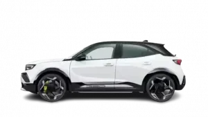 Vista lateral do Opel Mokka GSE