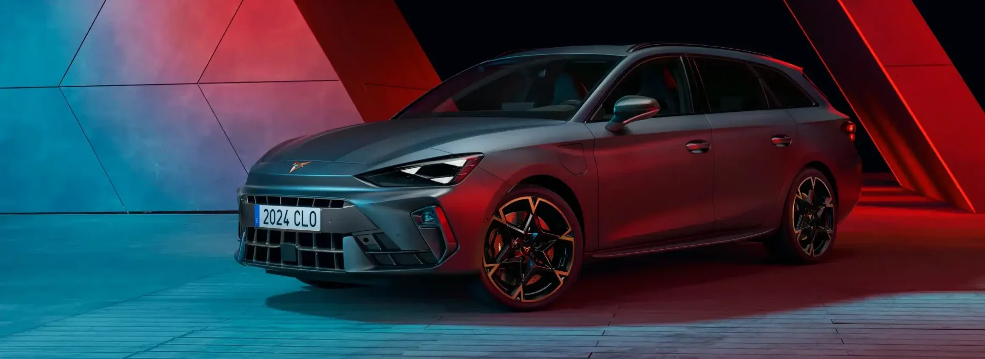 CUPRA Leon Sportstourer 3/4 de frente
