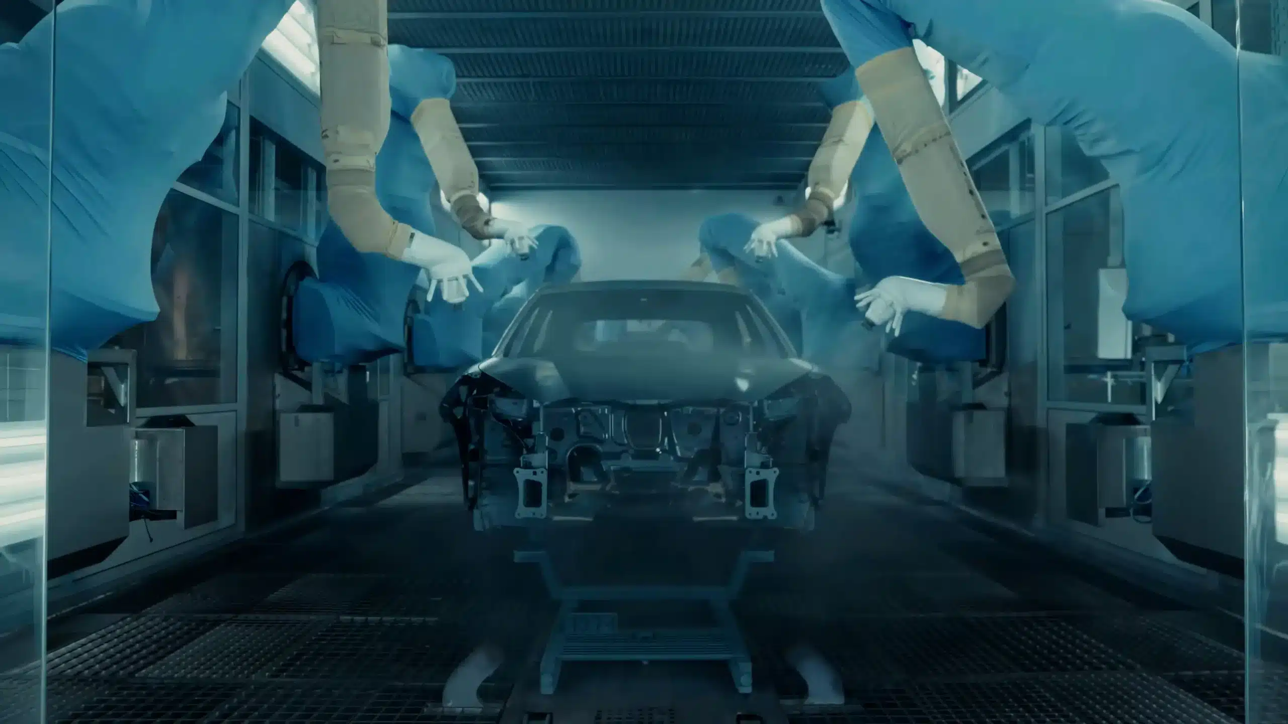Veículo CUPRA em construção