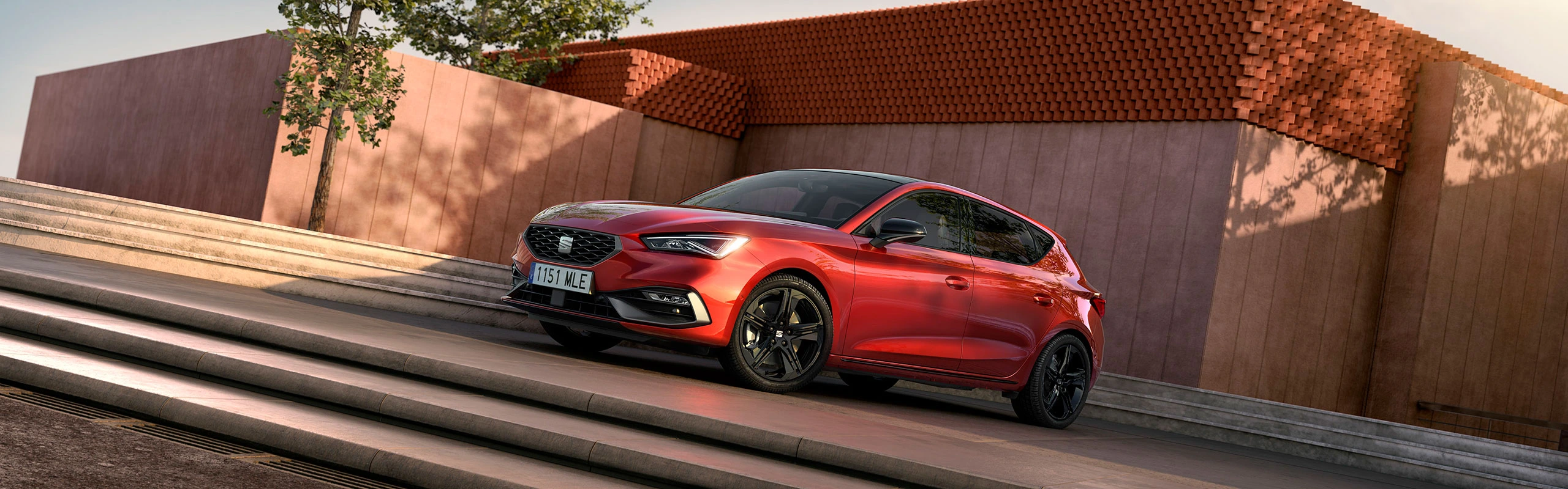 SEAT Leon Back Edition visto de 3/4 frente