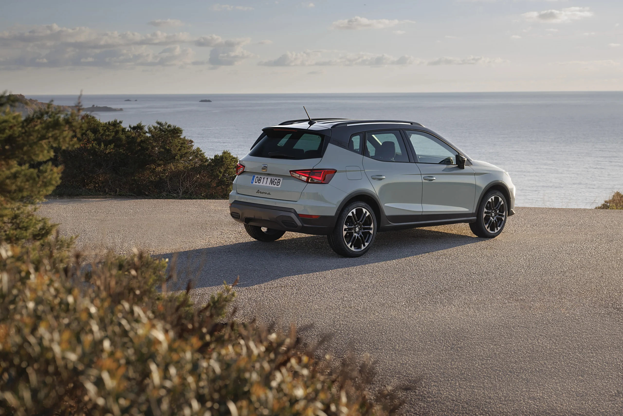 SEAT Arona visto de traseira