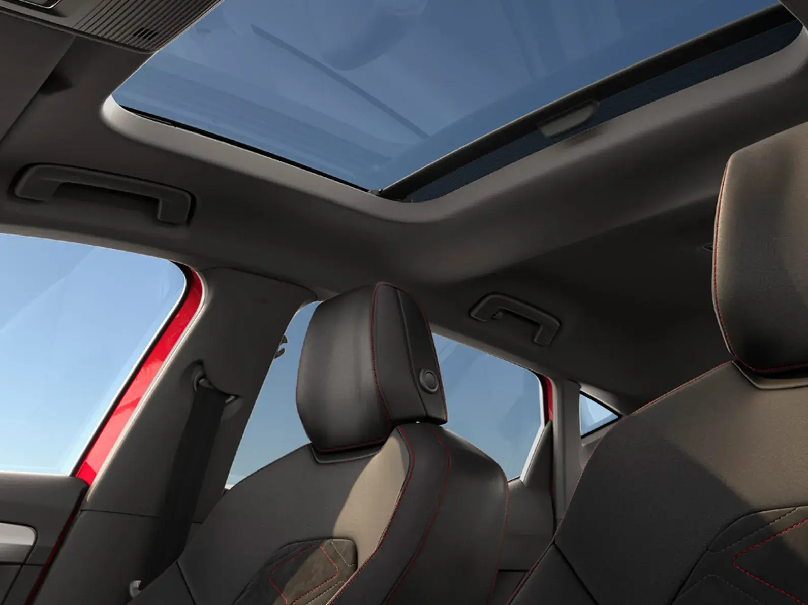 Vista interior do SEAT Leon